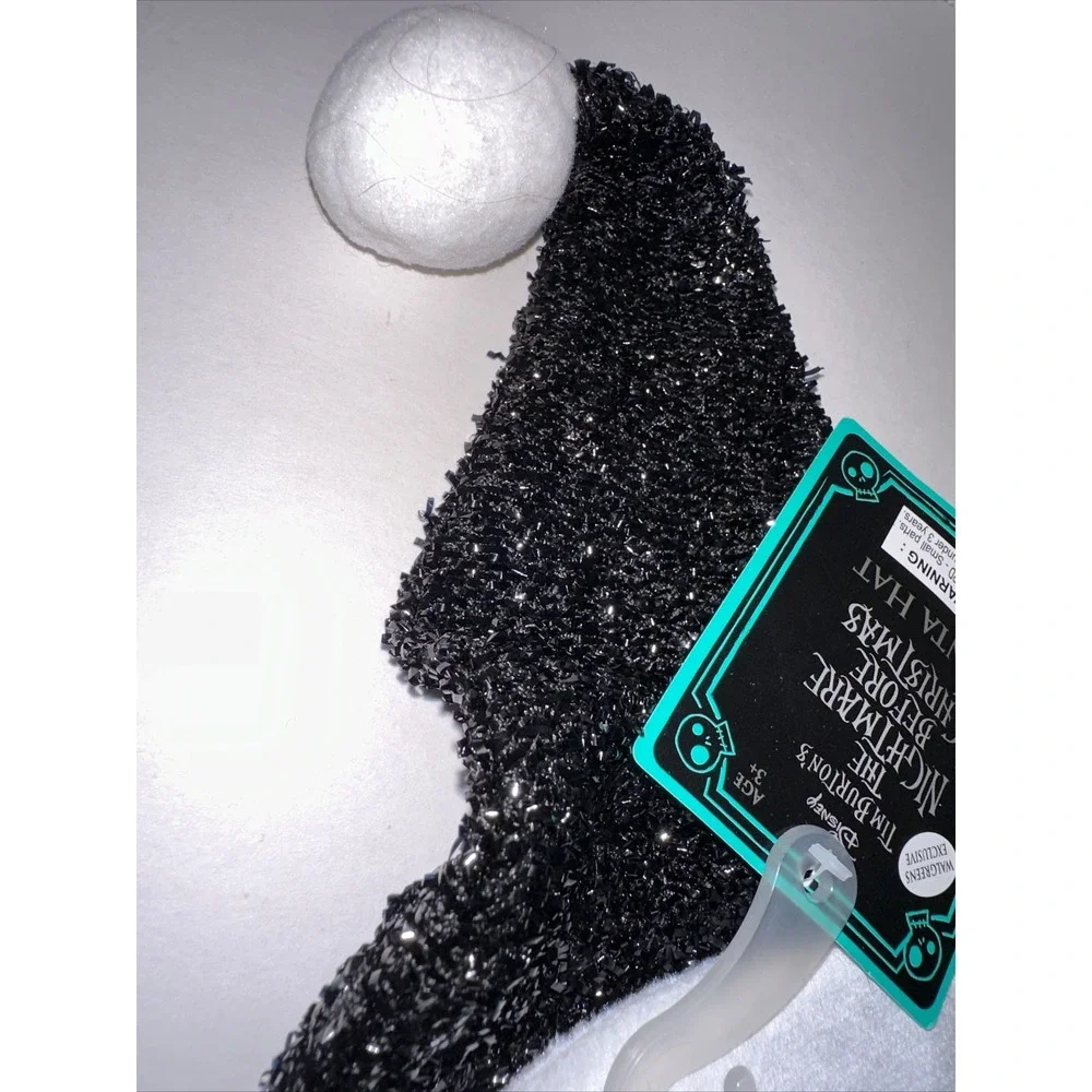 Disney Nightmare Before Christmas Jack Skellington Santa Hat Walgreens Exclusive